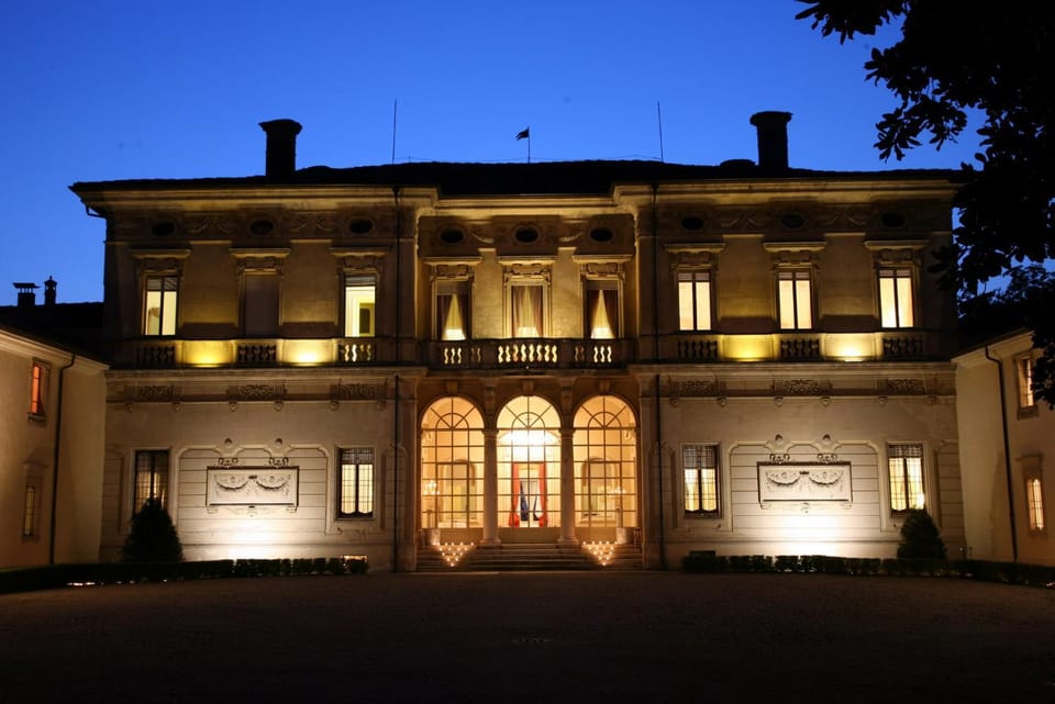 Property building, Night, Landmark view