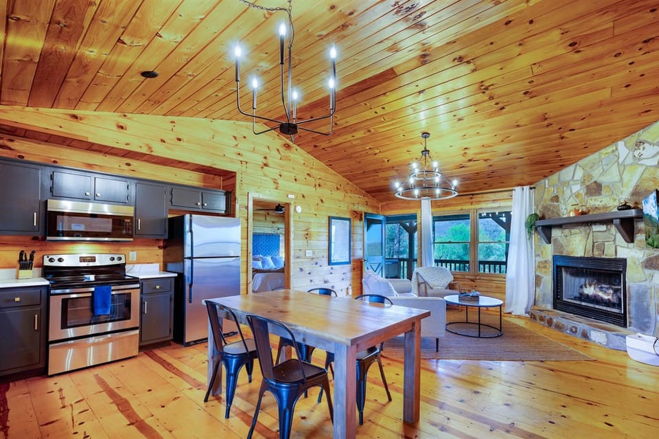 Summer Retreat Dogs Welcome HotTub Scenic Mountain Views House in Georgia
