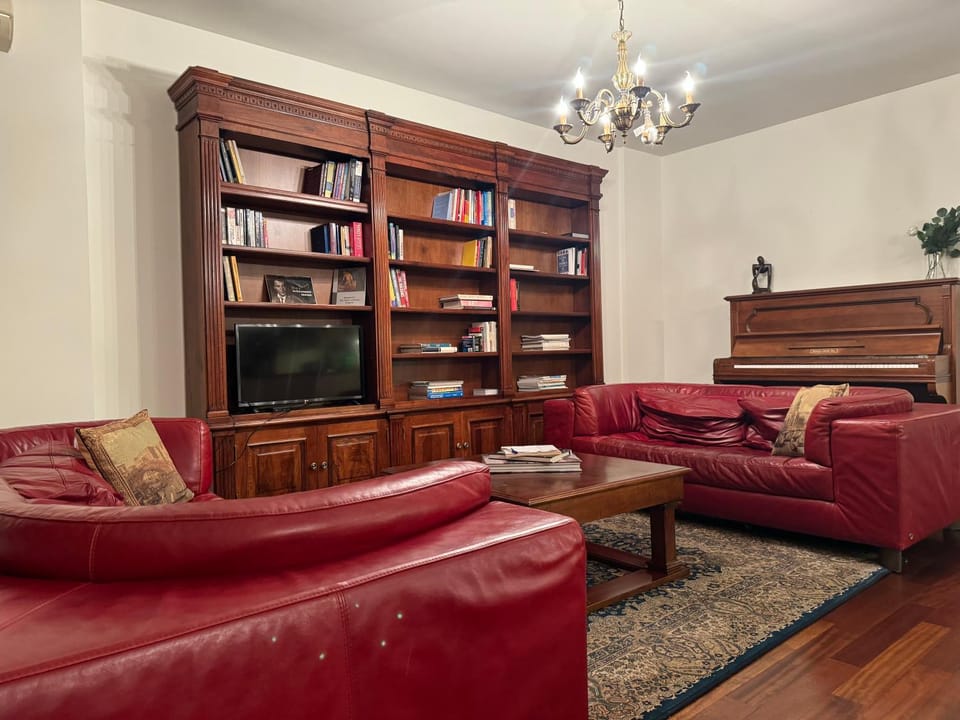 Library, TV and multimedia, Living room, Seating area