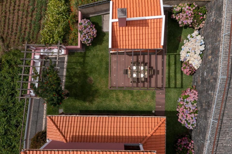 Property building, Bird's eye view, Garden