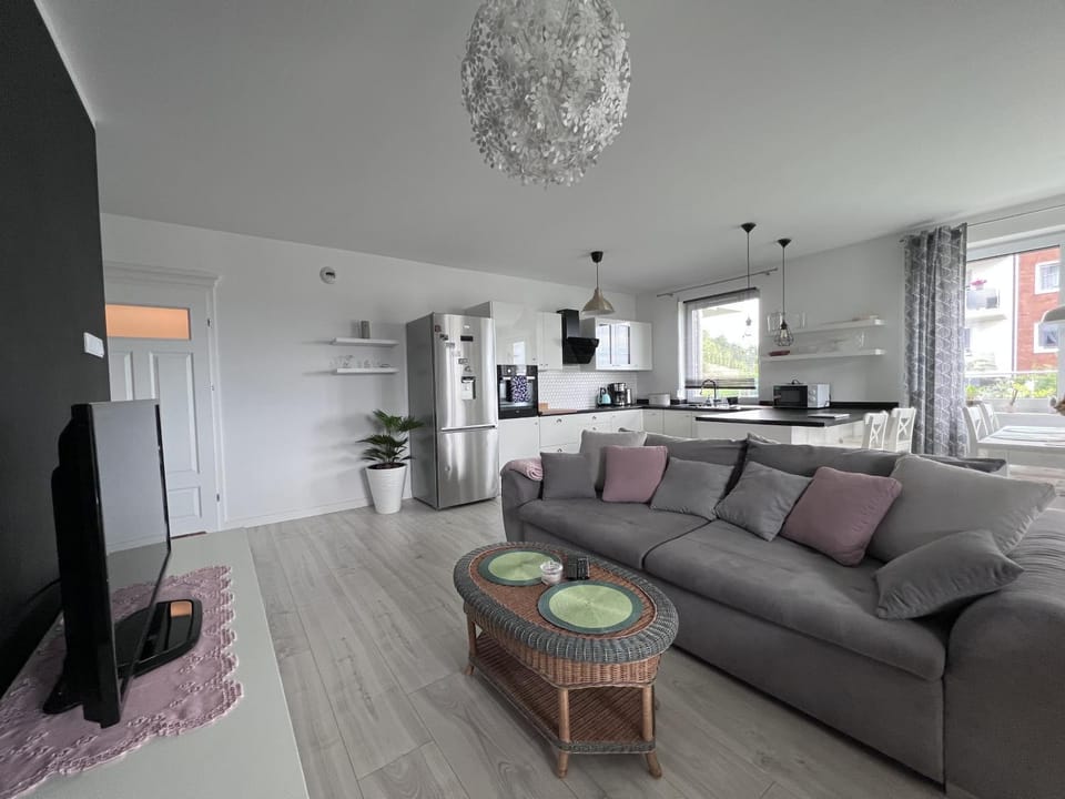 Apartament z tarasem na Osiedlu Rakownica Apartment in Lower Silesian Voivodeship