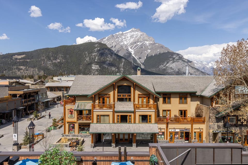 Property building, City view, Mountain view