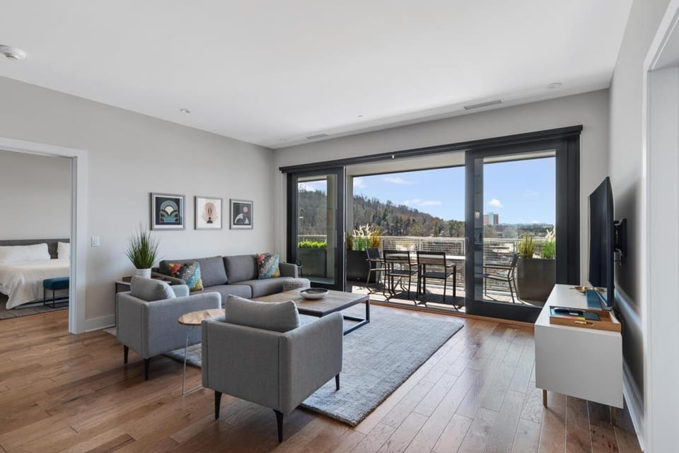 Modern Condo on South Slope House in Asheville