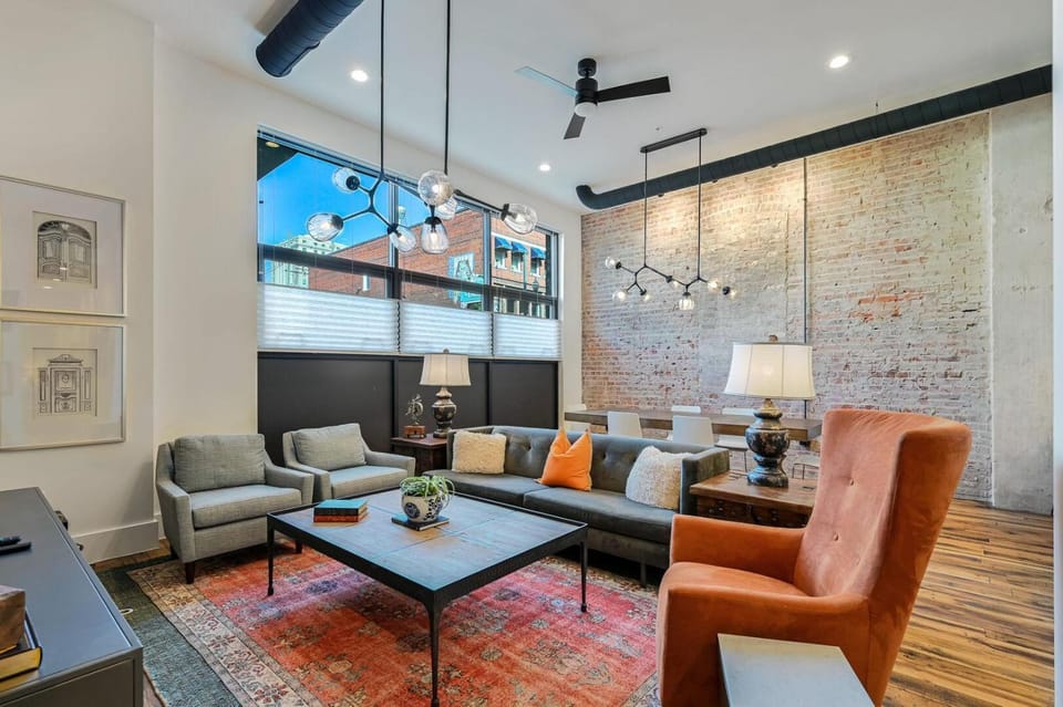 Impressive 2 bed 2 and a half bath City Center Condo with EV Charger House in Asheville