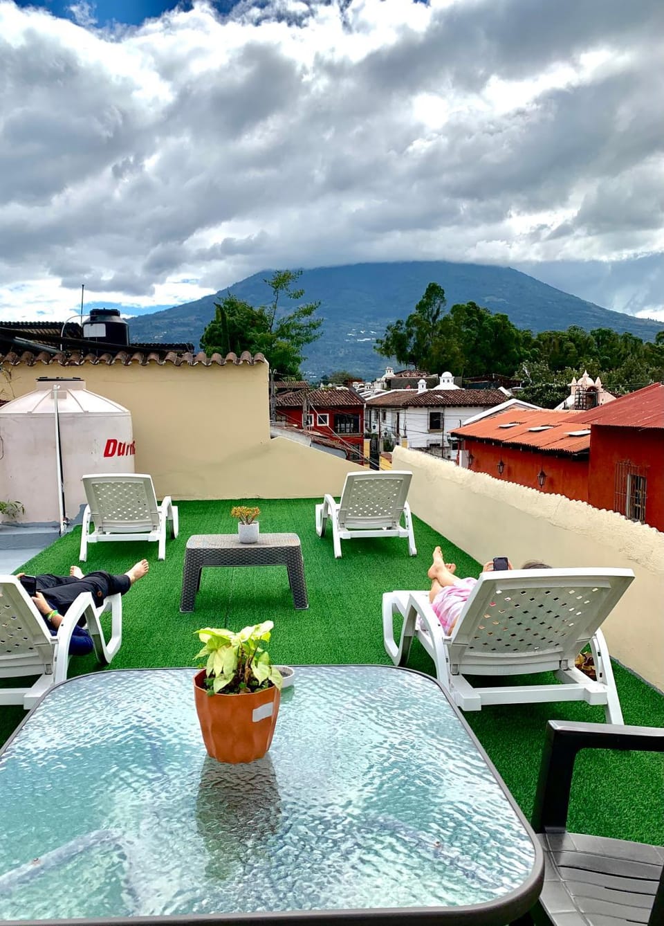Natural landscape, View (from property/room), Balcony/Terrace, sunbed