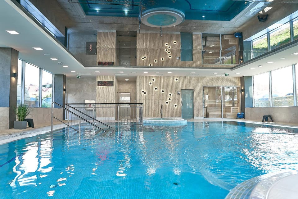 SZAFIROWE APARTAMENTY 3 kryty basen i sauna RESORT KLIFOWA Apartment in West Pomeranian Voivodeship, Poland