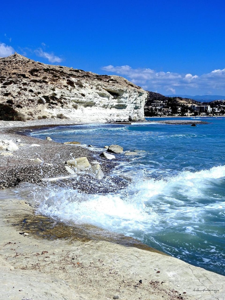 Natural landscape, Beach, Mountain view, Sea view