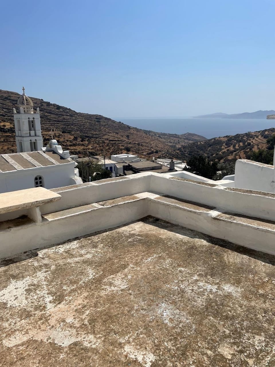 Cycladic house with amazing view in Potamia village Apartment in Decentralized Administration of the Aegean