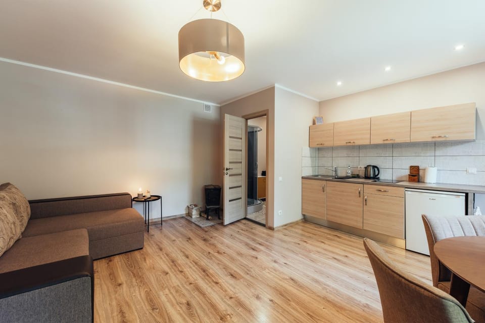 Kitchen or kitchenette, Living room