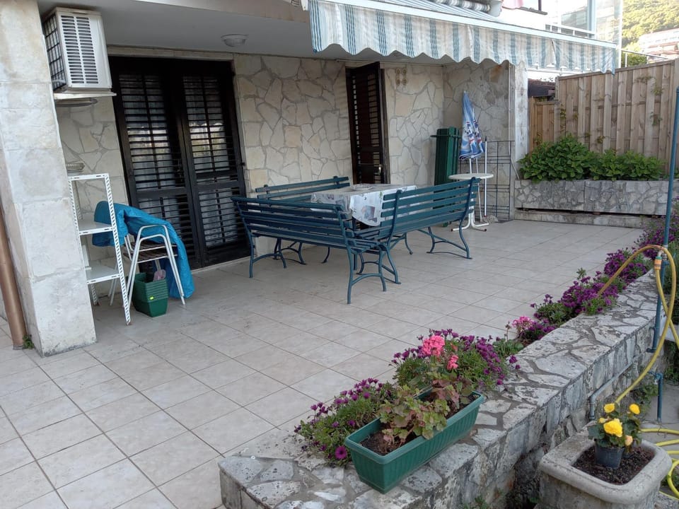 Patio, Day, Garden view
