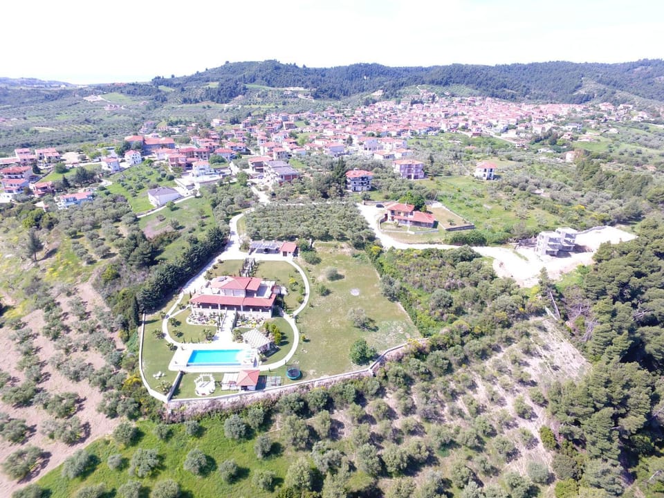 Natural landscape, Bird's eye view, City view