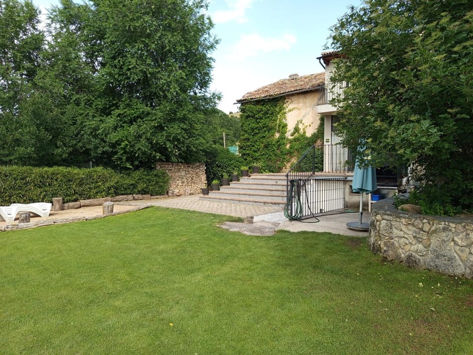 Property building, Garden view