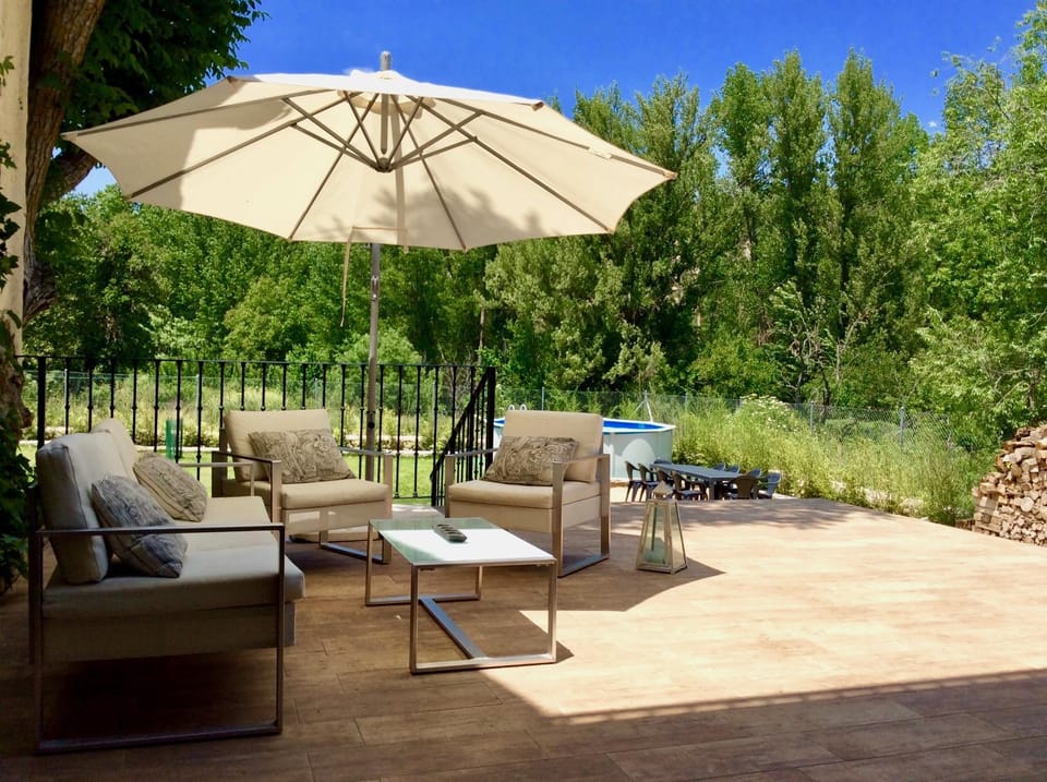 Patio, Natural landscape, Garden, Garden view, Pool view