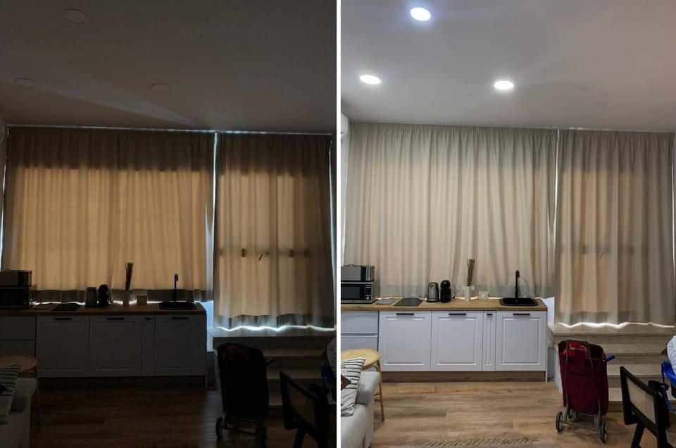 Kitchen or kitchenette, Bedroom