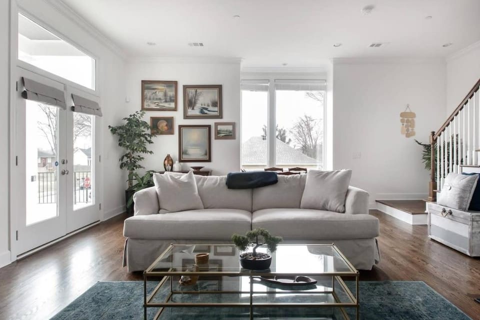 Relaxing Home in East Nash Walk to Shops and Cafes House in East Nashville