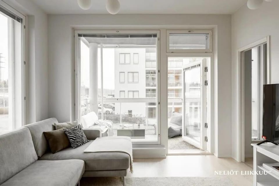 New stylish apartments with 2 rooms near airport Alexander Apartment in Uusimaa