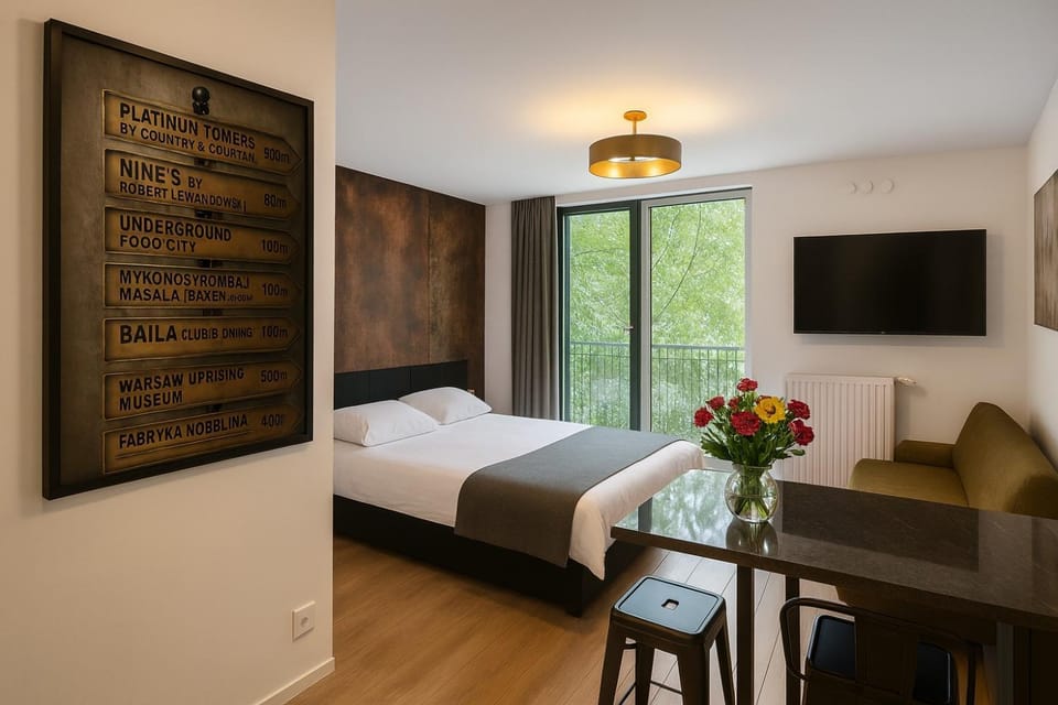 Bed, TV and multimedia, Decorative detail, Bedroom