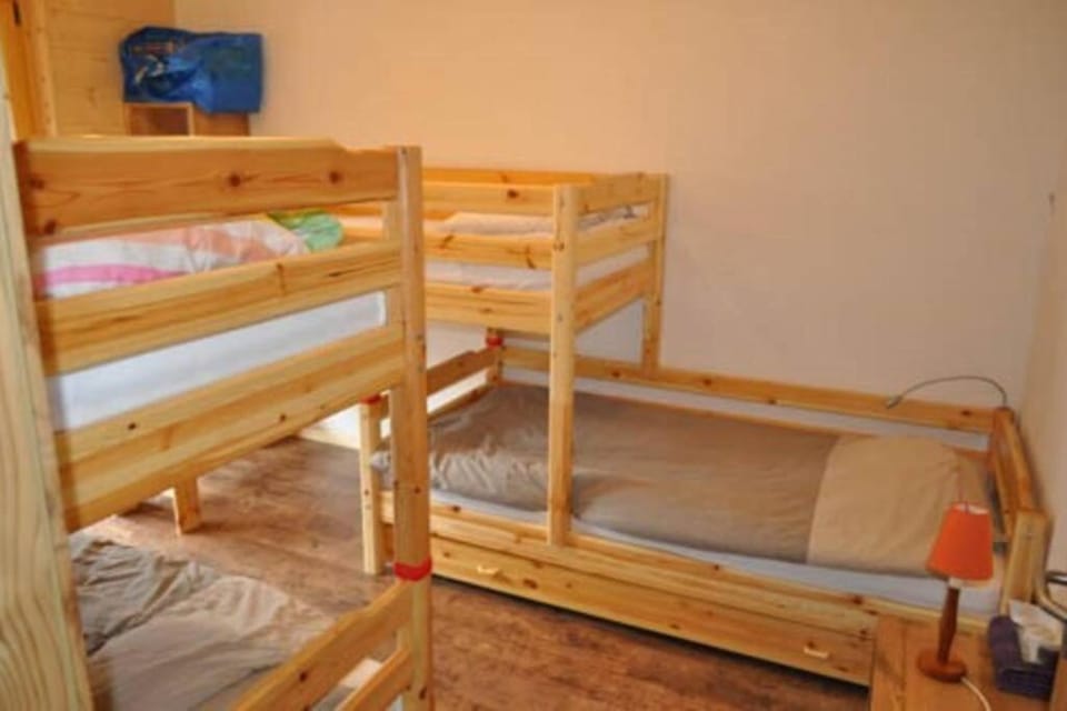 Bed, Photo of the whole room, Bedroom, bunk bed