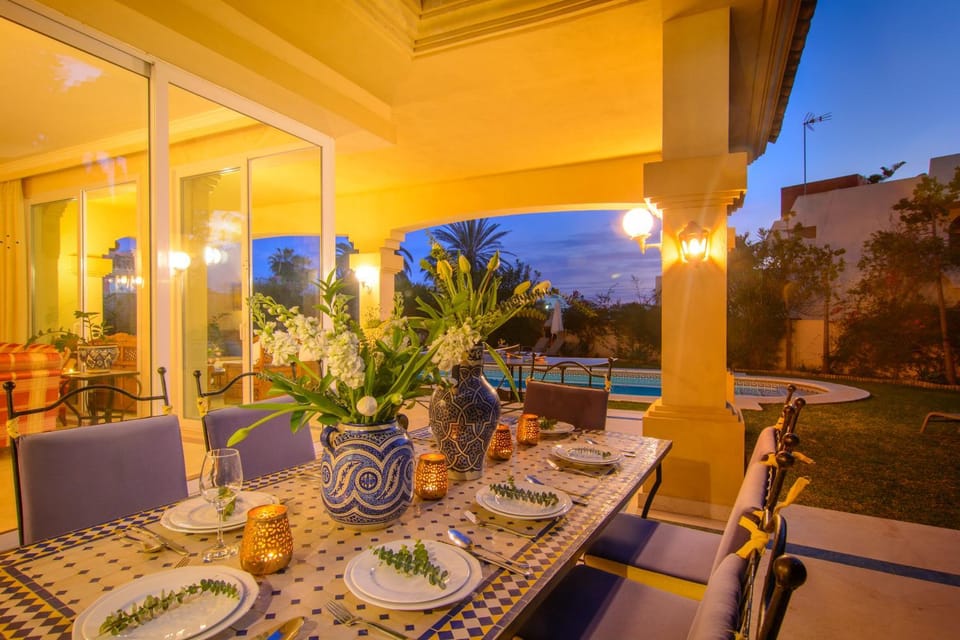Garden, Garden, Balcony/Terrace, Seating area, Dining area, Garden view, Pool view, Swimming pool