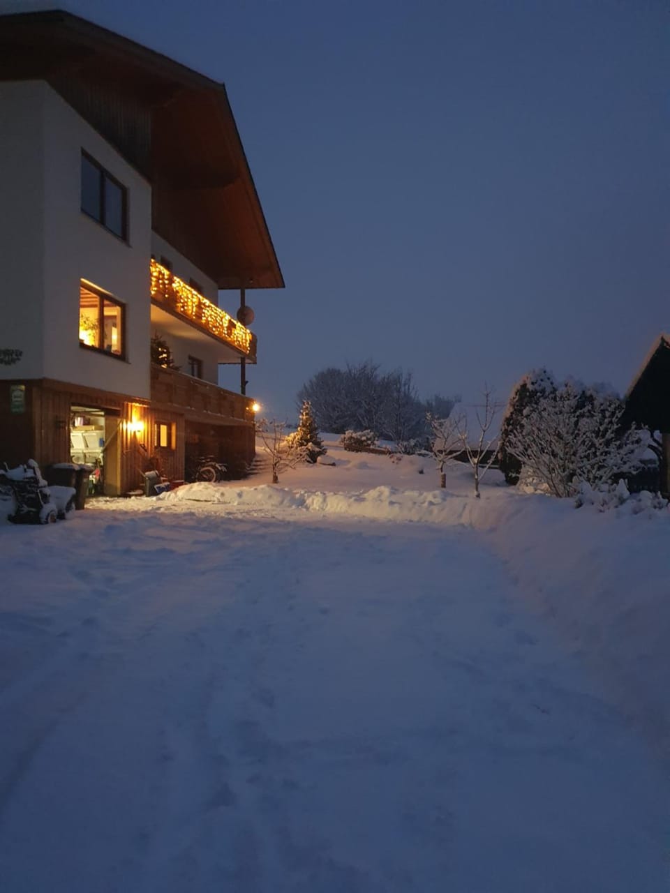 Property building, Winter