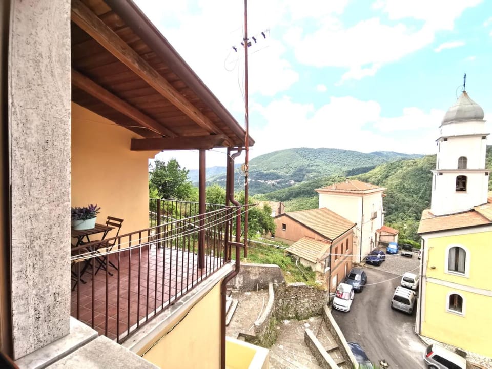 Property building, Natural landscape, View (from property/room), Balcony/Terrace, Mountain view, Street view