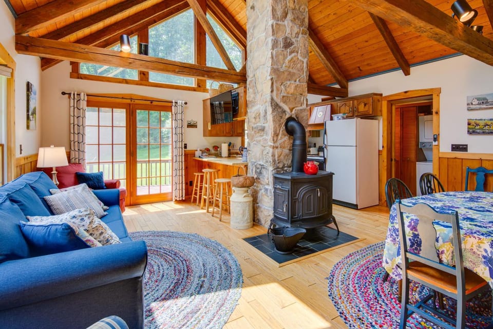 Historic Morrisdale Area Cabin with Deck and Fireplace Cabin in Allegheny River