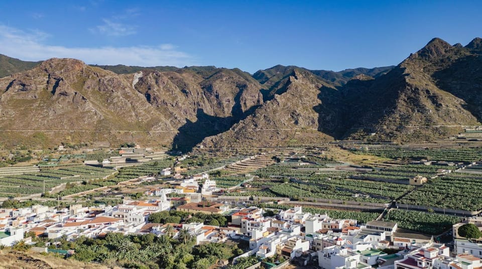 Nearby landmark, Day, Natural landscape, Bird's eye view, City view, Mountain view