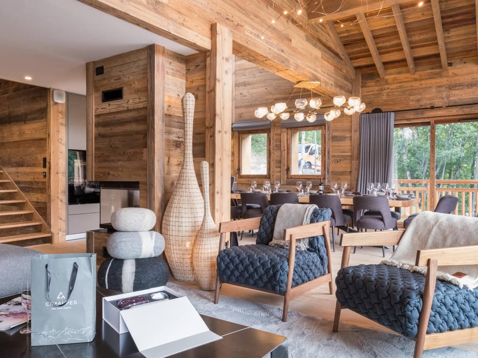 Chalet de luxe 15 personnes aux 3 Vallées avec jacuzzi et sauna - FR-1-570-32 Chalet in St Martin Belleville