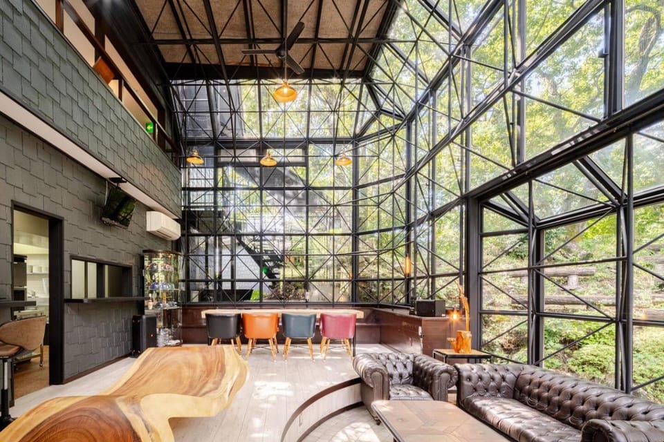Garden, Living room, Dining area, Garden view