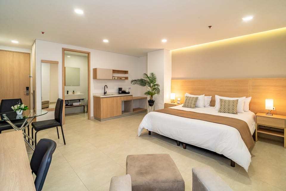 Bed, Living room, Bedroom
