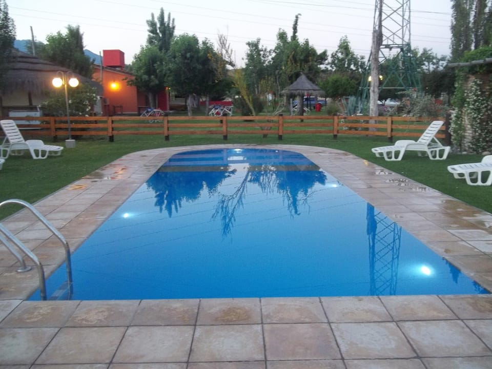 Swimming pool, Sunset