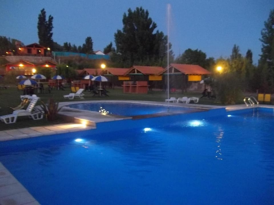 Night, Swimming pool