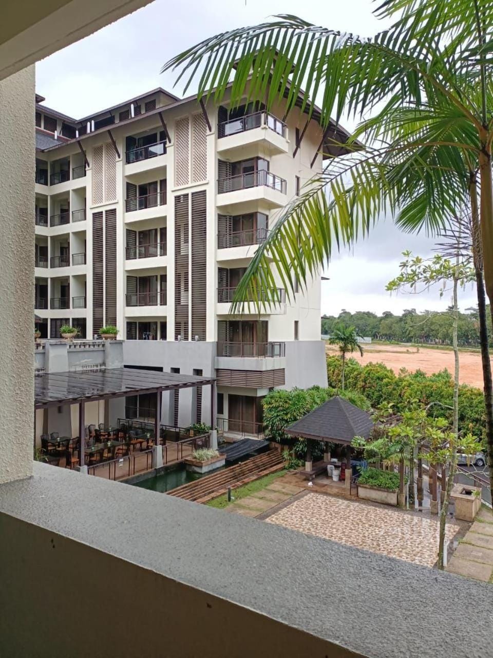 Balcony/Terrace, Garden view