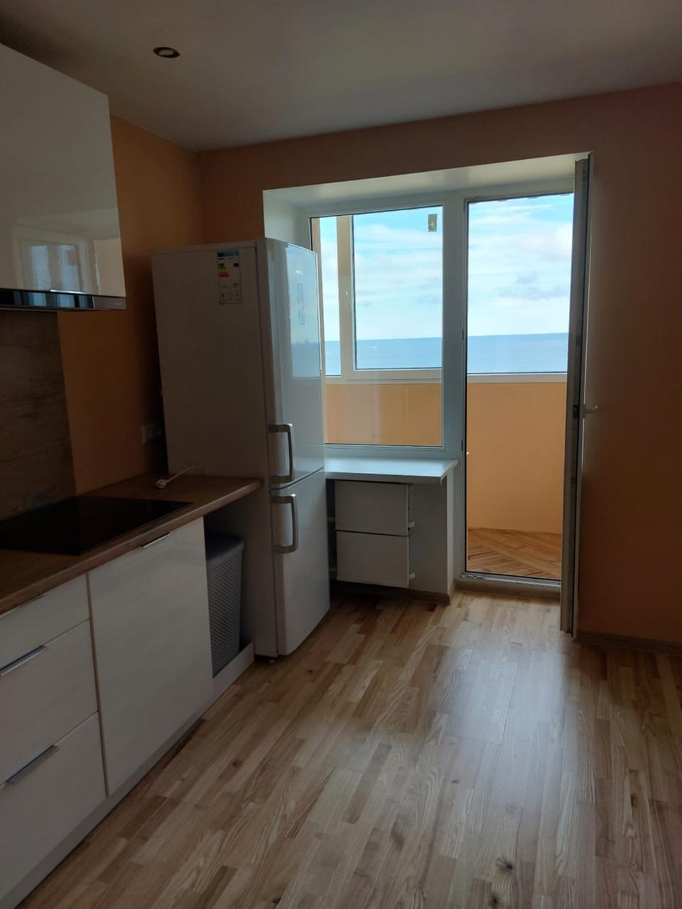 Kitchen or kitchenette, Sea view