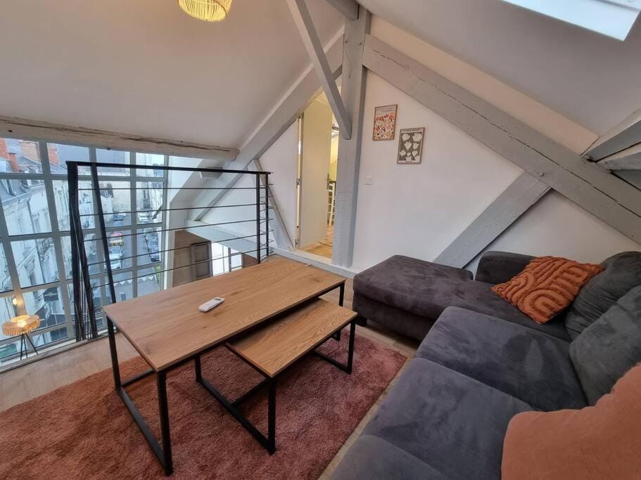 Superbe duplex La Verrière chic, cosy et spacieux Apartment in Saumur