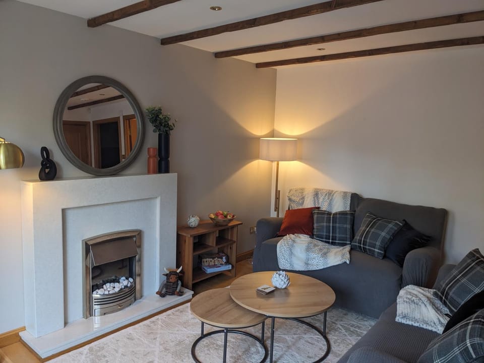 Living room, Seating area, flat iron