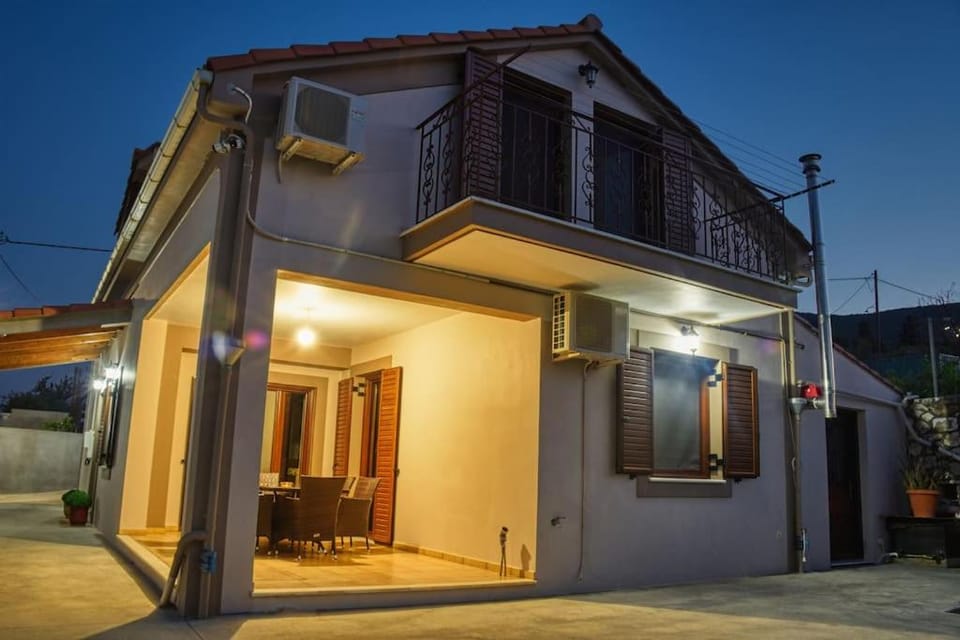 Property building, Patio, Night
