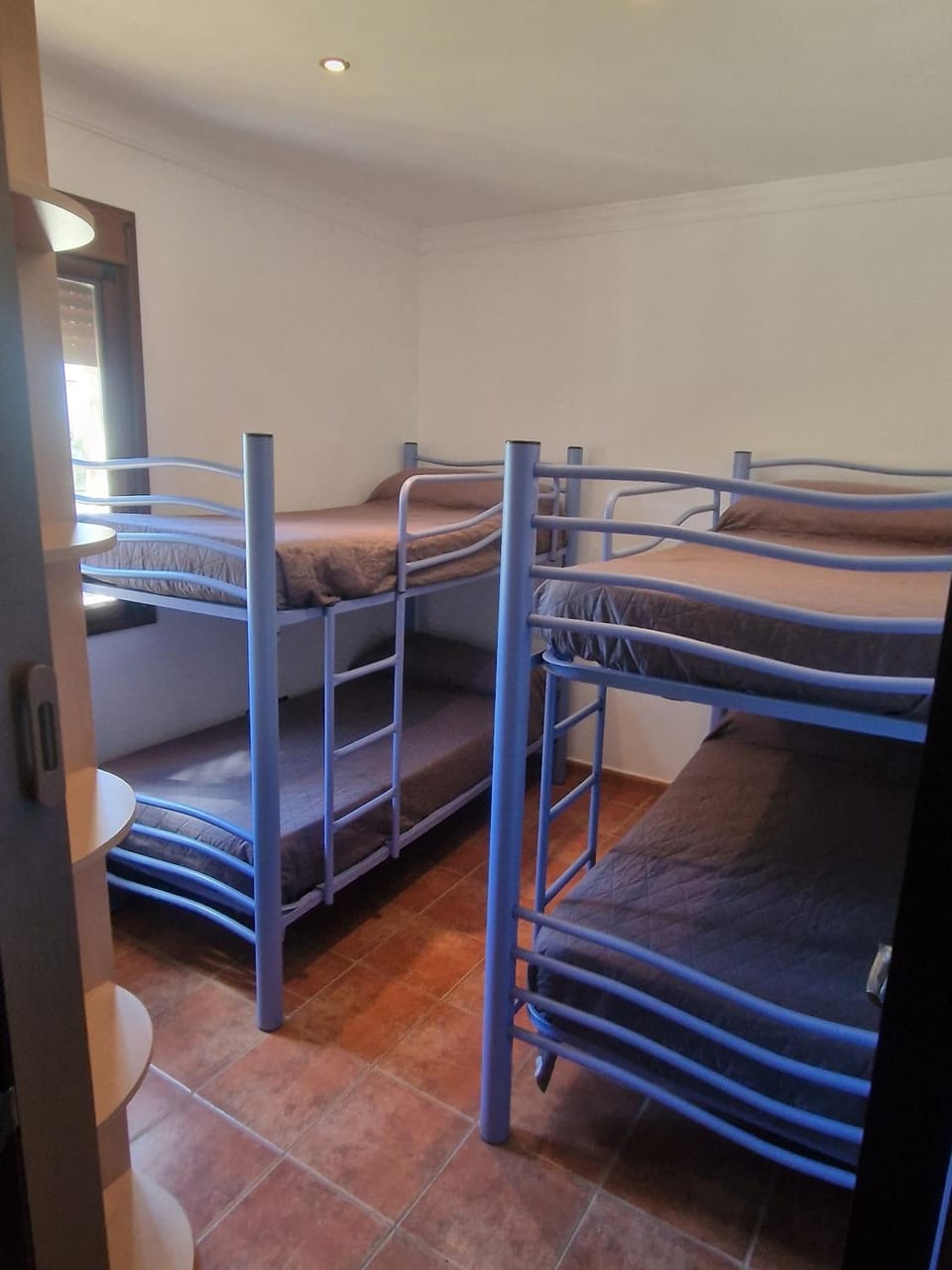Photo of the whole room, bunk bed