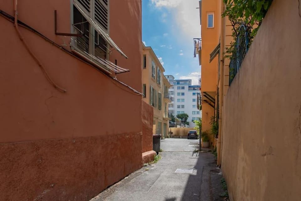 #44 Staywizus -1 BDR Flat Cap AC balcony 5mins walk to beach Apartment in Nice