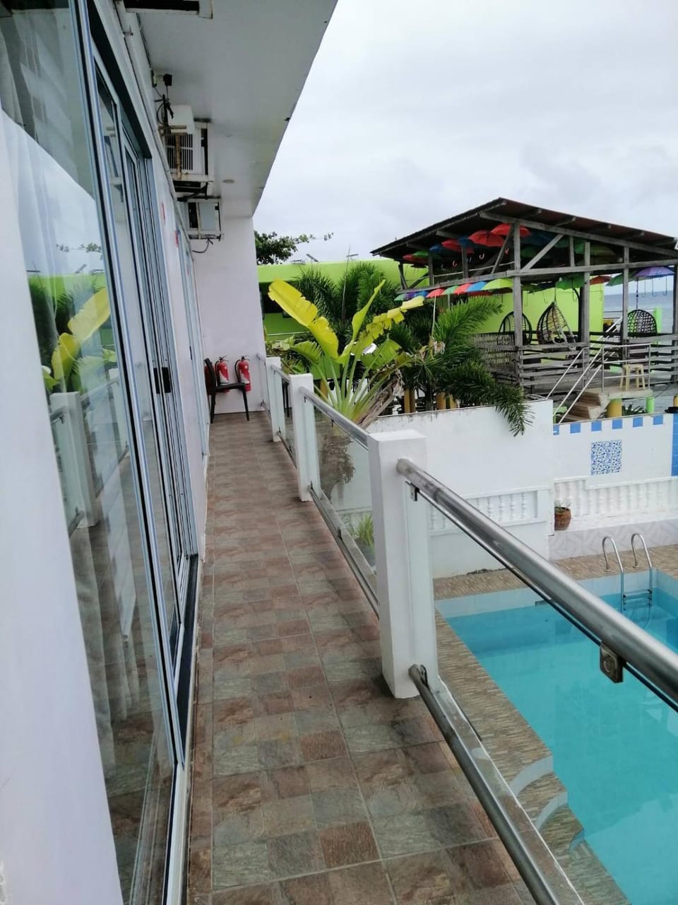 Balcony/Terrace, Pool view