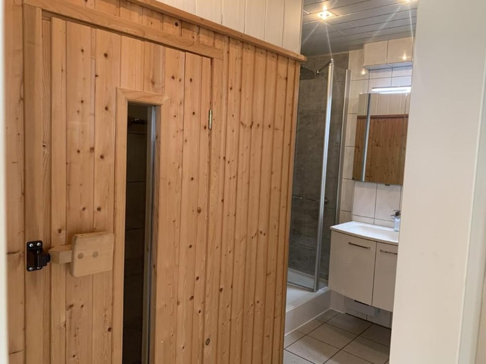 Shower, Sauna, Bathroom