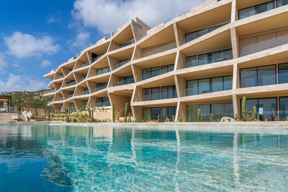 Property building, Pool view, Swimming pool
