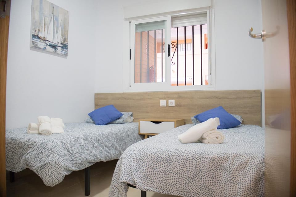 Beachfront Family Retreat, Marina d'Or Apartment in Valencian Community