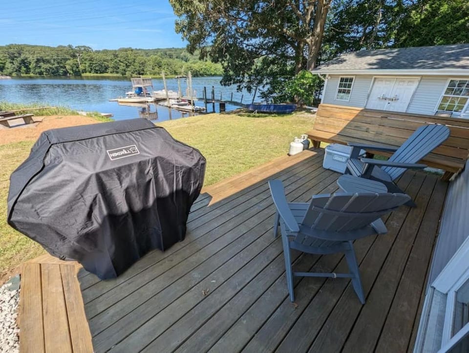Patio, River view