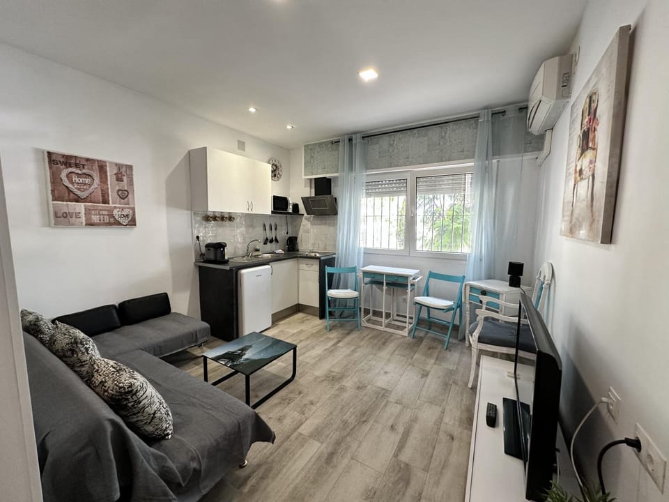 TV and multimedia, Kitchen or kitchenette, Living room, Seating area, Dining area, minibar, stove, toaster