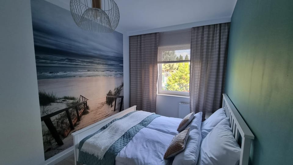 The Harmony Apartament z dużym tarasem i miejscem do pracy zdalnej Apartment in Wladyslawowo