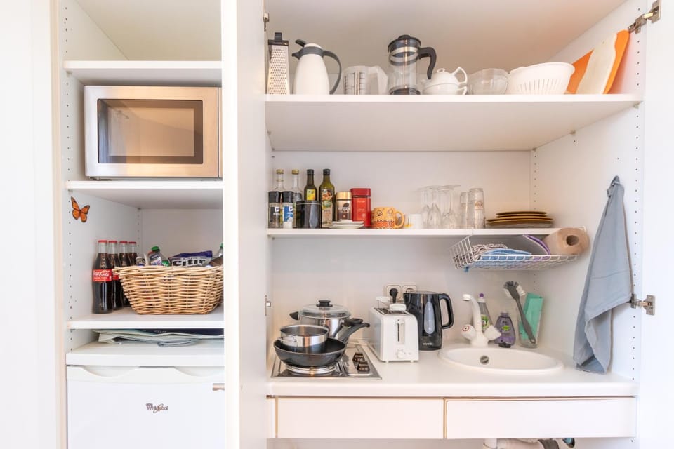 Coffee/tea facilities, Kitchen or kitchenette, toaster