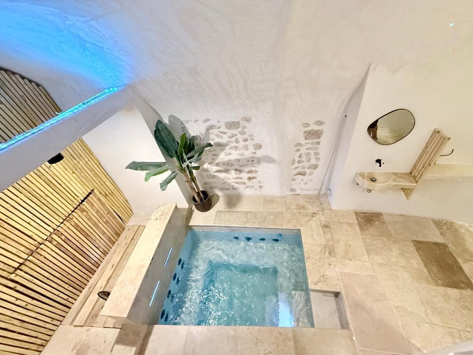 Appartement avec jacuzzi Apartment in Saint-Maximin-la-Sainte-Baume