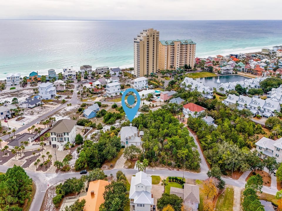 Neighbourhood, Bird's eye view, Beach, Sea view