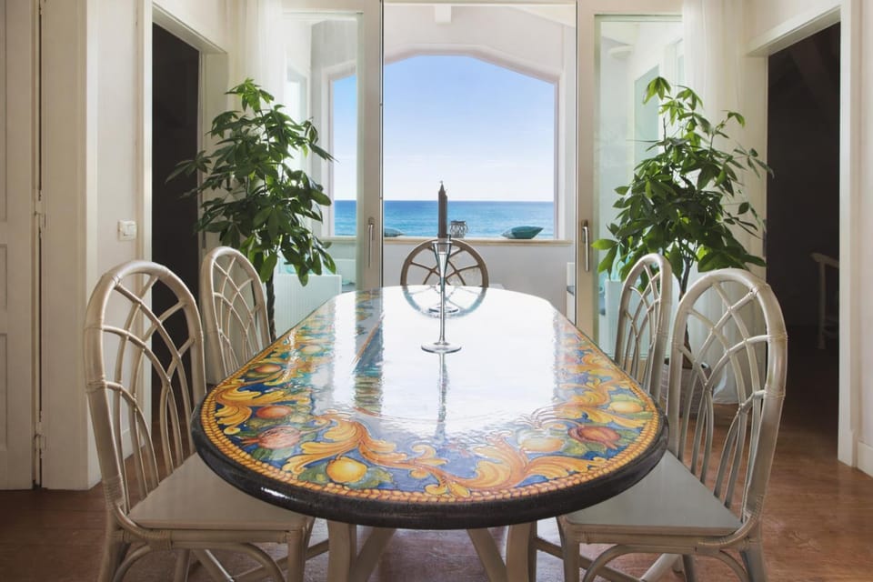 Dining area, Sea view